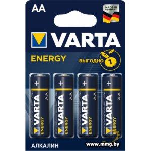 Купить Батарейки Varta Energy LR6 AA Alkaline 4 шт в Минске, доставка по Беларуси