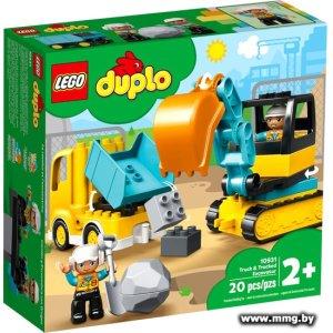 LEGO Duplo 10931 Грузовик и гусеничный экскаватор