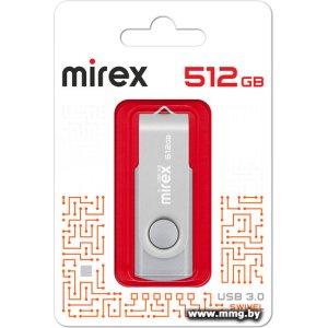 Купить 512GB Mirex Color Blade Swivel 13600-FM3SS512 серебристый в Минске, доставка по Беларуси