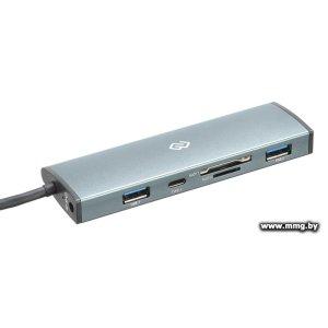 Купить Концентратор Digma HUB-2U3.0СCR-UC-G в Минске, доставка по Беларуси