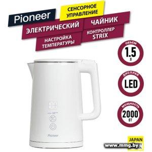 Купить Чайник Pioneer KE577M (белый) в Минске, доставка по Беларуси