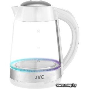 Чайник JVC JK-KE1705 (белый/серебристый)