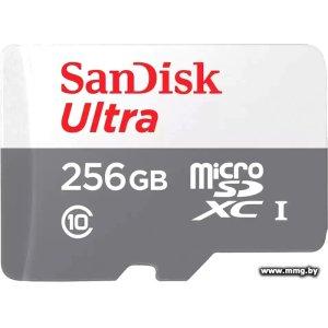 Купить SanDisk 256Gb Ultra microSDXC SDSQUNR-256G-GN3MN в Минске, доставка по Беларуси