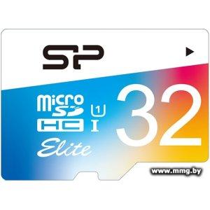 Silicon-Power 32Gb Elite microSDHC SP032GBSTHBU1V21
