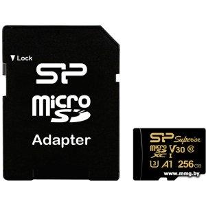Купить Silicon-Power 256GB Superior Golden A1 SP256GBSTXDV3V1GSP в Минске, доставка по Беларуси