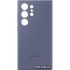 Чехол Samsung Silicone Case S24 Ultra (фиолетовый)