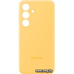 Чехол Samsung Silicone Case S24 (желтый)