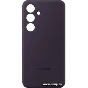 Чехол Samsung Silicone Case S24+ (темно-фиолетовый)