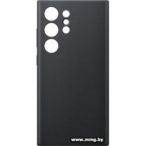 Чехол Samsung Vegan Leather Case S24 Ultra (черный)