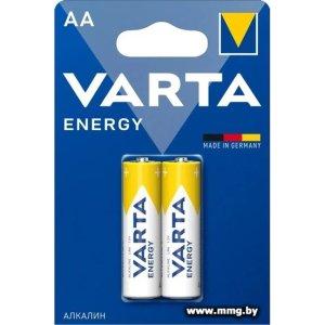 Купить Батарейка Varta Energy LR6 AA Alkaline 4106101412 2 шт в Минске, доставка по Беларуси