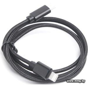 Кабель Atom USB Type-C 3.1 - Lightning (1.8 м, черный)