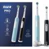 Oral-B Pro Series 1 D305.523.3H (2 шт, черный/бирюзовый)