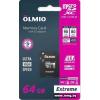 Olmio microSDXC 64GB Extreme UHS-I (U3)
