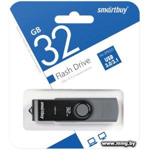 32GB SmartBuy Twist Dual (черный) (SB032GB3DUOTWK)