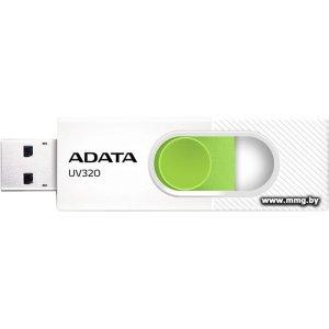 Купить 512GB ADATA UV320 (белый/зеленый) в Минске, доставка по Беларуси