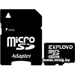 Exployd 8Gb EX008GCSDHC10-AD + адаптер