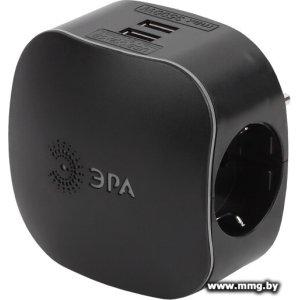 Купить ЭРА SP-3e-USB-Black Б0046364 в Минске, доставка по Беларуси