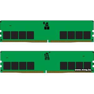 Купить 64GB (2x32GB) PC5-41600 Kingston KVR52U42BD8K2-64 в Минске, доставка по Беларуси