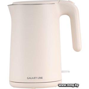 Купить Чайник Galaxy Line GL0327 (пудровый) в Минске, доставка по Беларуси