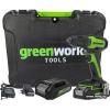 Greenworks GD24DD35K2 3704007UA (с 1-м АКБ, кейс)