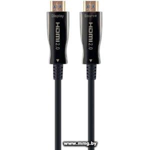 Купить Кабель Cablexpert CCBP-HDMI-AOC-80M-02 HDMI -HDMI (80 м, чер в Минске, доставка по Беларуси