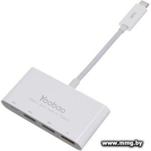 Купить USB-хаб Yoobao YB-H1C3A/C в Минске, доставка по Беларуси