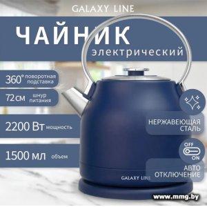Купить Чайник Galaxy Line GL0334 (синий) в Минске, доставка по Беларуси