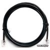 Кабель Cablexpert TC6P4CR-2M RJ11 - RJ11 (2 м, черный)