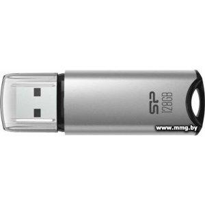 Купить 128GB Silicon-Power Marvel M02 (серебро) SP128GBUF3M02V1S в Минске, доставка по Беларуси