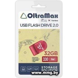 32GB OltraMax 330 (красный) OM-32GB-330-Red