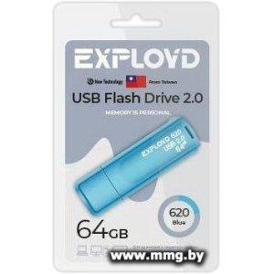 64GB Exployd 620 (синий) EX-64GB-620-Blue