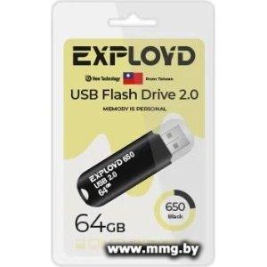 64GB Exployd 650 (чёрный) EX-64GB-650-Black