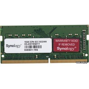 Купить SODIMM-DDR4 16GB Synology D4ES01-16G в Минске, доставка по Беларуси