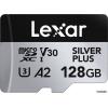 LEXAR 128Gb microSDXC Professional SILVER PLUS LMSSIPL128G-B