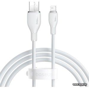 Кабель Baseu P10355700221-00 Type-A - Lightning (1.2 м, белы