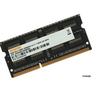 Купить SODIMM-DDR3 8GB PC3-12800 Digma DGMAS31600008D в Минске, доставка по Беларуси