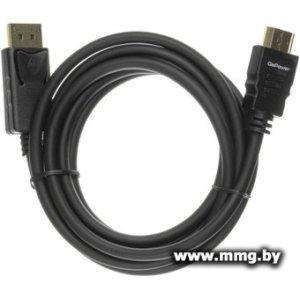 Кабель GoPower 00-00027493 HDMI - DisplayPort (1.8 м, черный