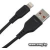 Кабель GoPower 00-00018568 USB Type-A - Lightning (1 м, черн