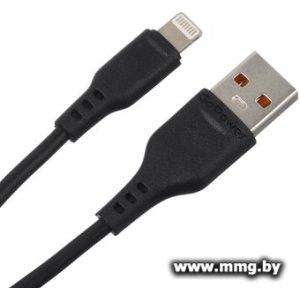 Кабель GoPower 00-00018568 USB Type-A - Lightning (1 м, черн