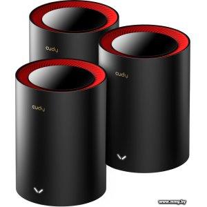 Купить Cudy M3000 (3-Pack) (чёрный) в Минске, доставка по Беларуси