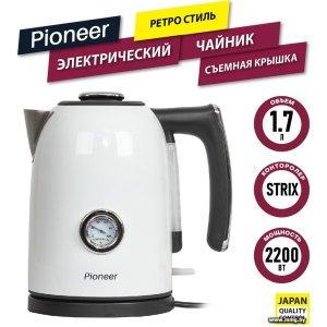 Купить Чайник Pioneer KE560M (белый) в Минске, доставка по Беларуси