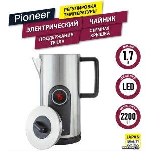 Купить Чайник Pioneer KE575M (серебристый) в Минске, доставка по Беларуси