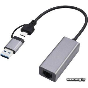 Сетевой адаптер Gembird A-USB3AC-LAN2G-01