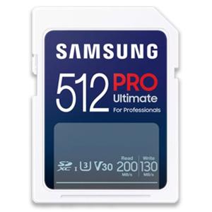 Samsung 512GB PRO Ultimate SDXC MB-SY512S