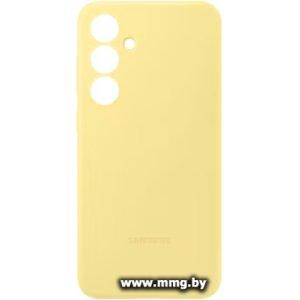 Чехол Samsung Silicone Case Galaxy S24 FE (желтый)