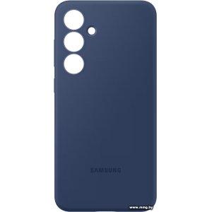 Чехол Samsung Silicone Case Galaxy S24 FE (синий)