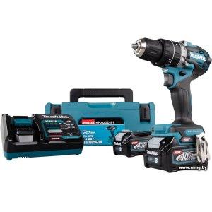 Makita HP002GD201 (с 2-мя АКБ, кейс)