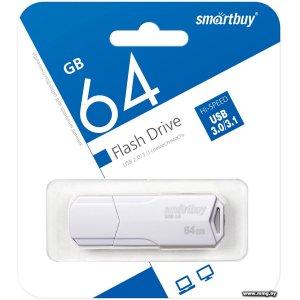 64GB SmartBuy Clue (белый) (SB64GBCLU-W3)