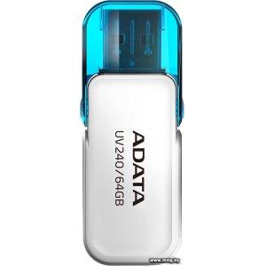 Купить 64GB ADATA UV240 AUV240-64G-RWH в Минске, доставка по Беларуси