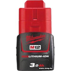 Аккумулятор Milwaukee M12B3 (12В/3 Ah)